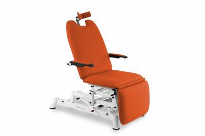 Hydraulic treatment chairs