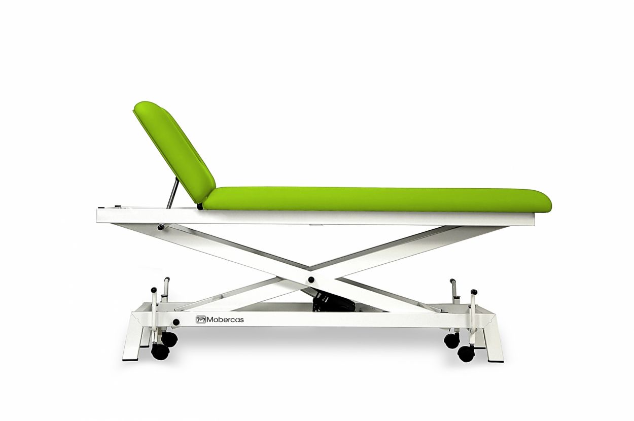 CE-0120-R-PED Table électrique pour pédiatrie en 2 plans avec châssis à ciseaux et roulettes. 2