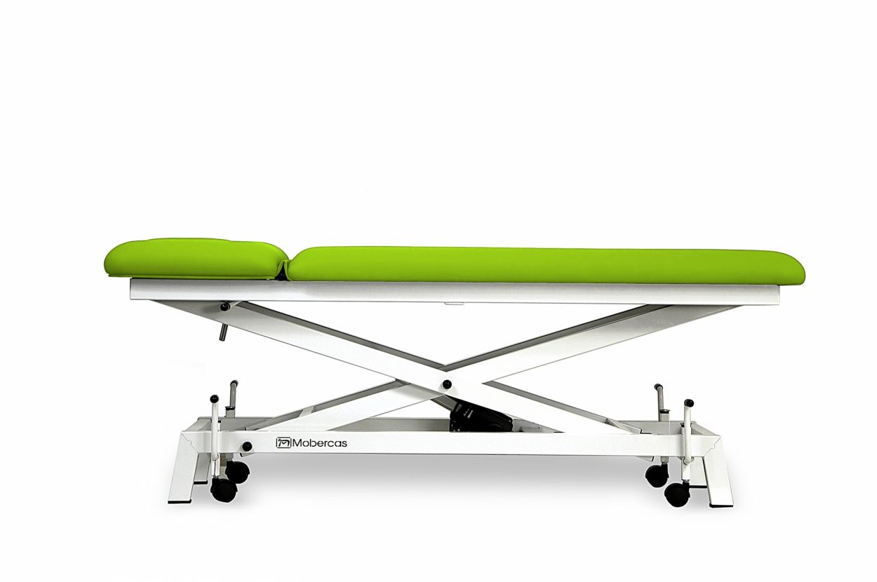CE-0120-R-PED Table électrique pour pédiatrie en 2 plans avec châssis à ciseaux et roulettes. 3
