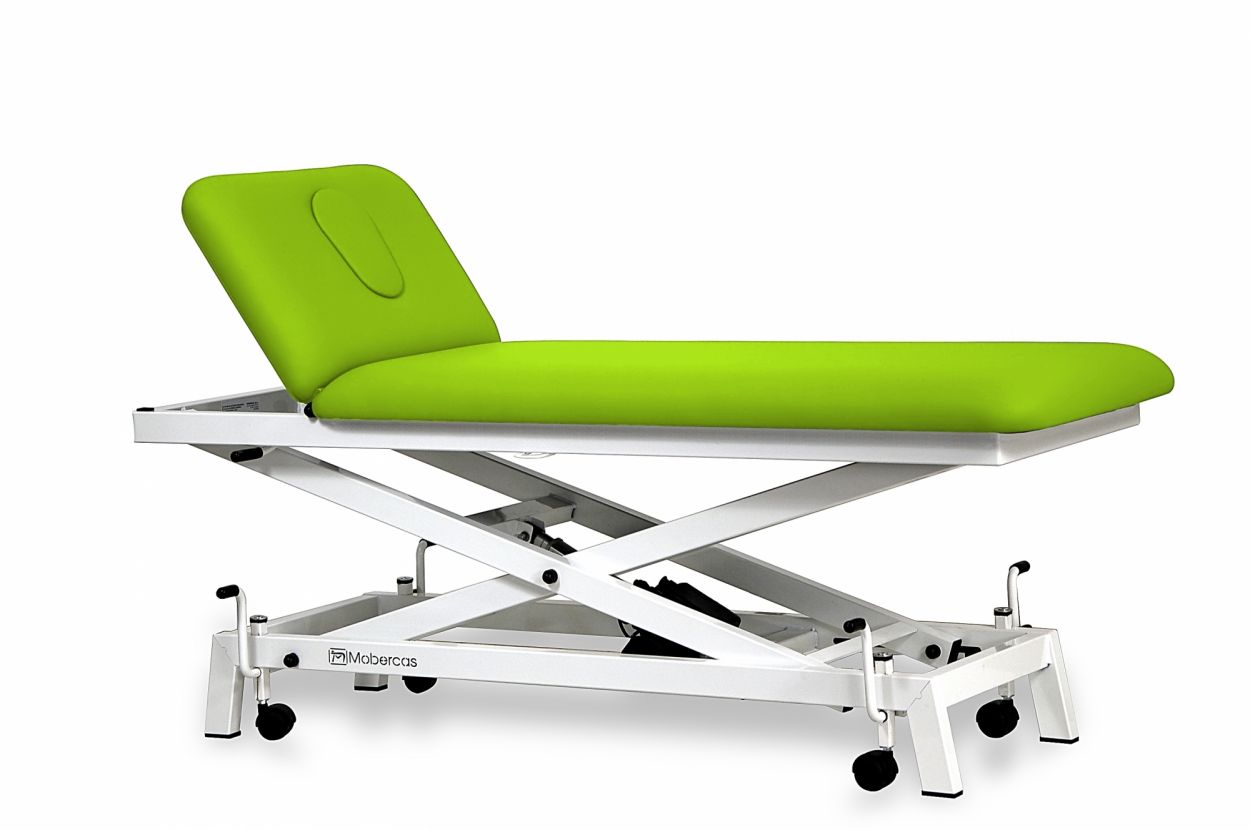 CE-0120-R-PED Table électrique pour pédiatrie en 2 plans avec châssis à ciseaux et roulettes. 4