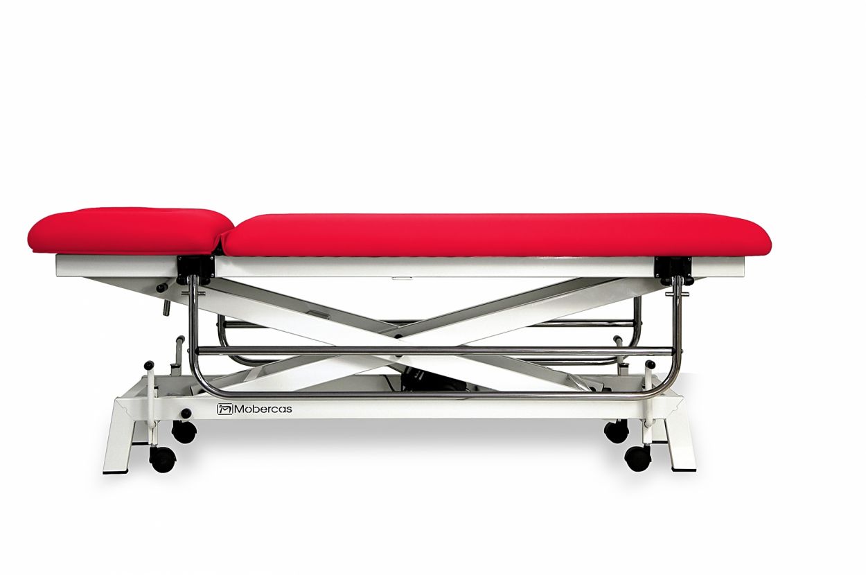 CE-0120-RBAR-PED Table électrique pour pédiatrie en 2 plans avec châssis à ciseaux, barrières de securité et roulettes. 6