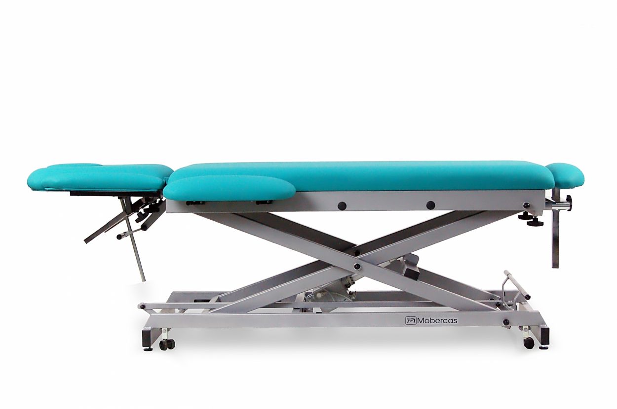 CE-0157-ABR Electric economical couch for osteopathy of 7 sections with wheels. 4