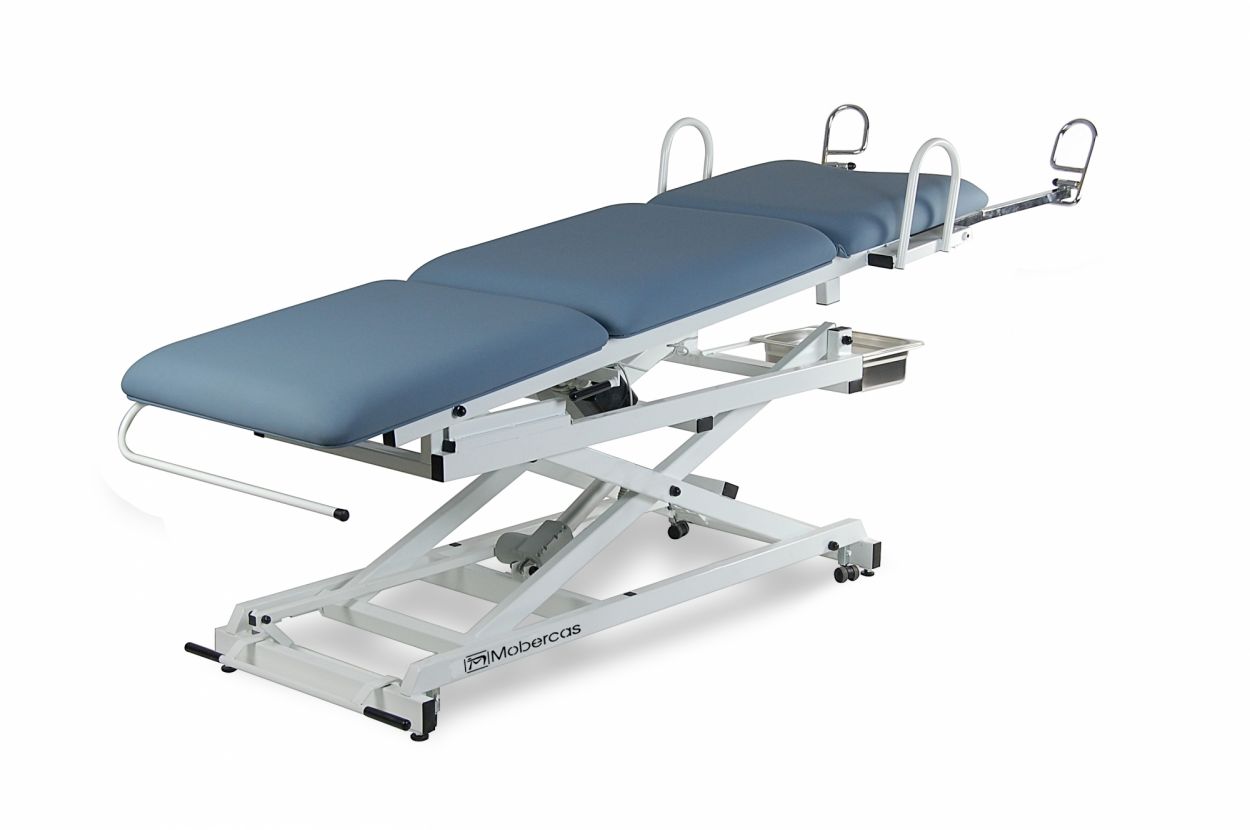 CE-0330-RG Gynaecological couch of 3 sections with motorised height, backrest and Trendelenburg regulation.  4