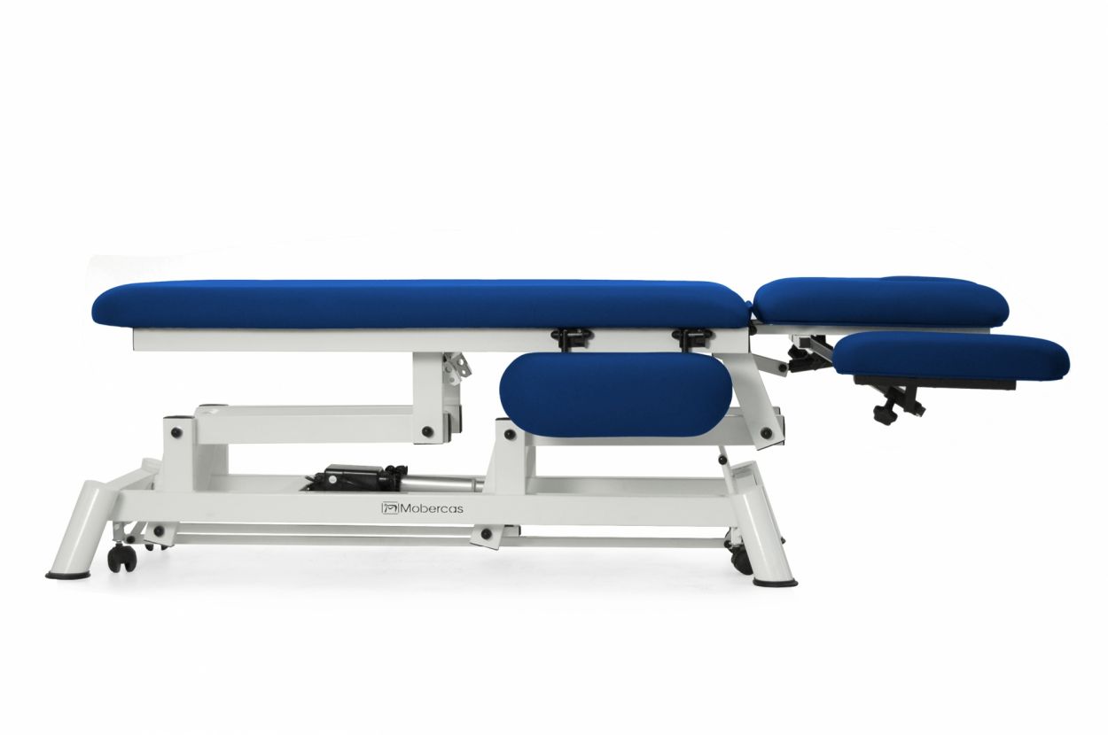 CE-2140-ABR Electric couch for osteopathy of 6 sections with folding backrest and wheels. 3