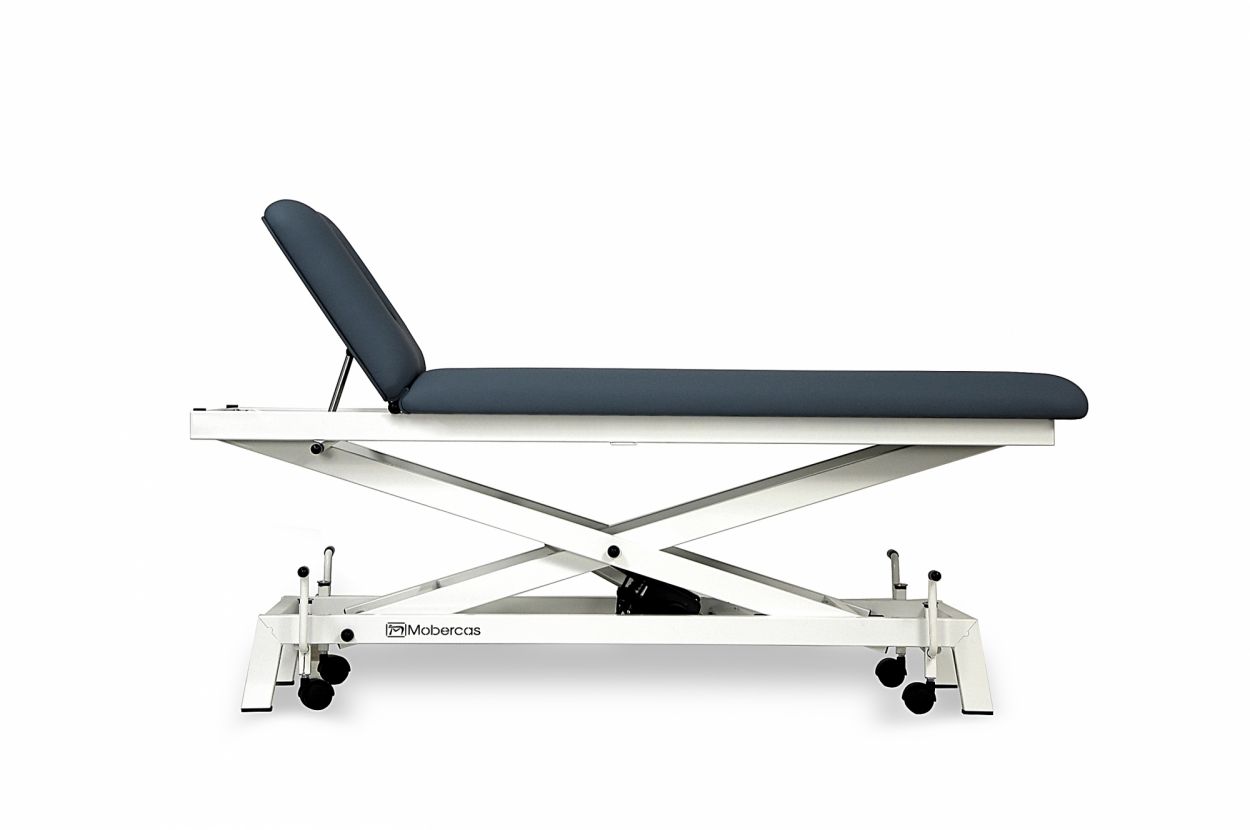 CH-0120-R-PED Table hydraulique pour pédiatrie en 2 plans avec châssis à ciseaux et roulettes. 3
