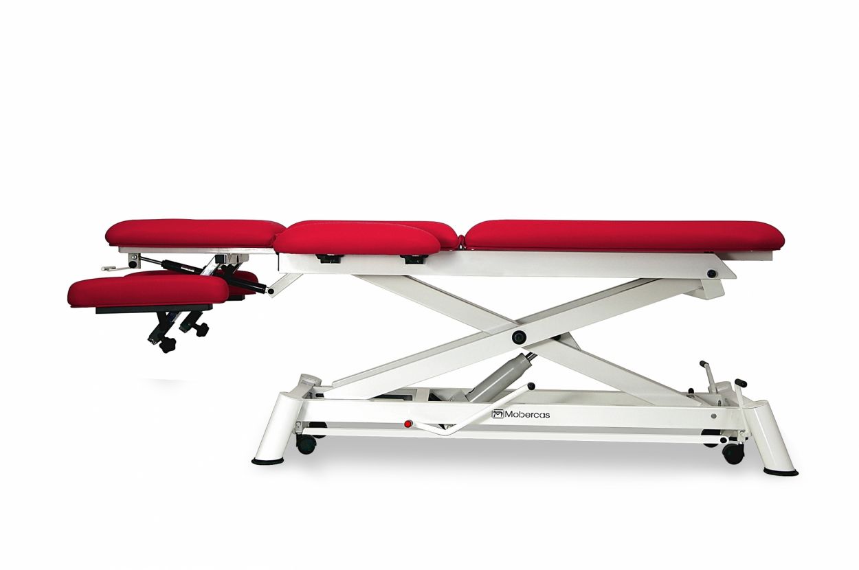 CH-0140-ABR Hydraulic couch for osteopathy of 6 sections with folding backrest, vertical elevation and wheels. 3