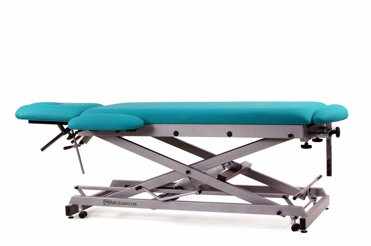 CH-0157-ABR Hydraulic economical multidiscipline couch for osteopathy of 7 sections with wheels. 1