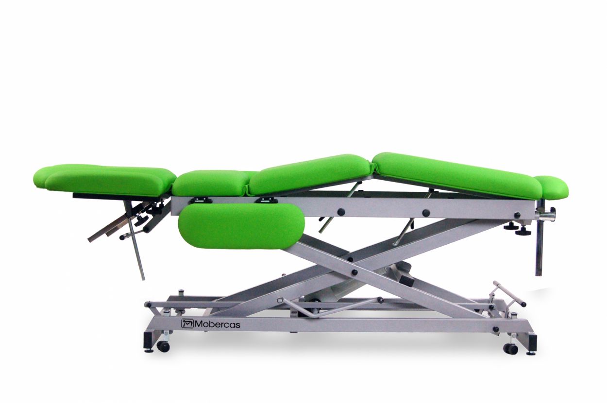 CH-0177-ABRPC Hydraulic economical multidiscipline couch for osteopathy of 9 sections with wheels. 3