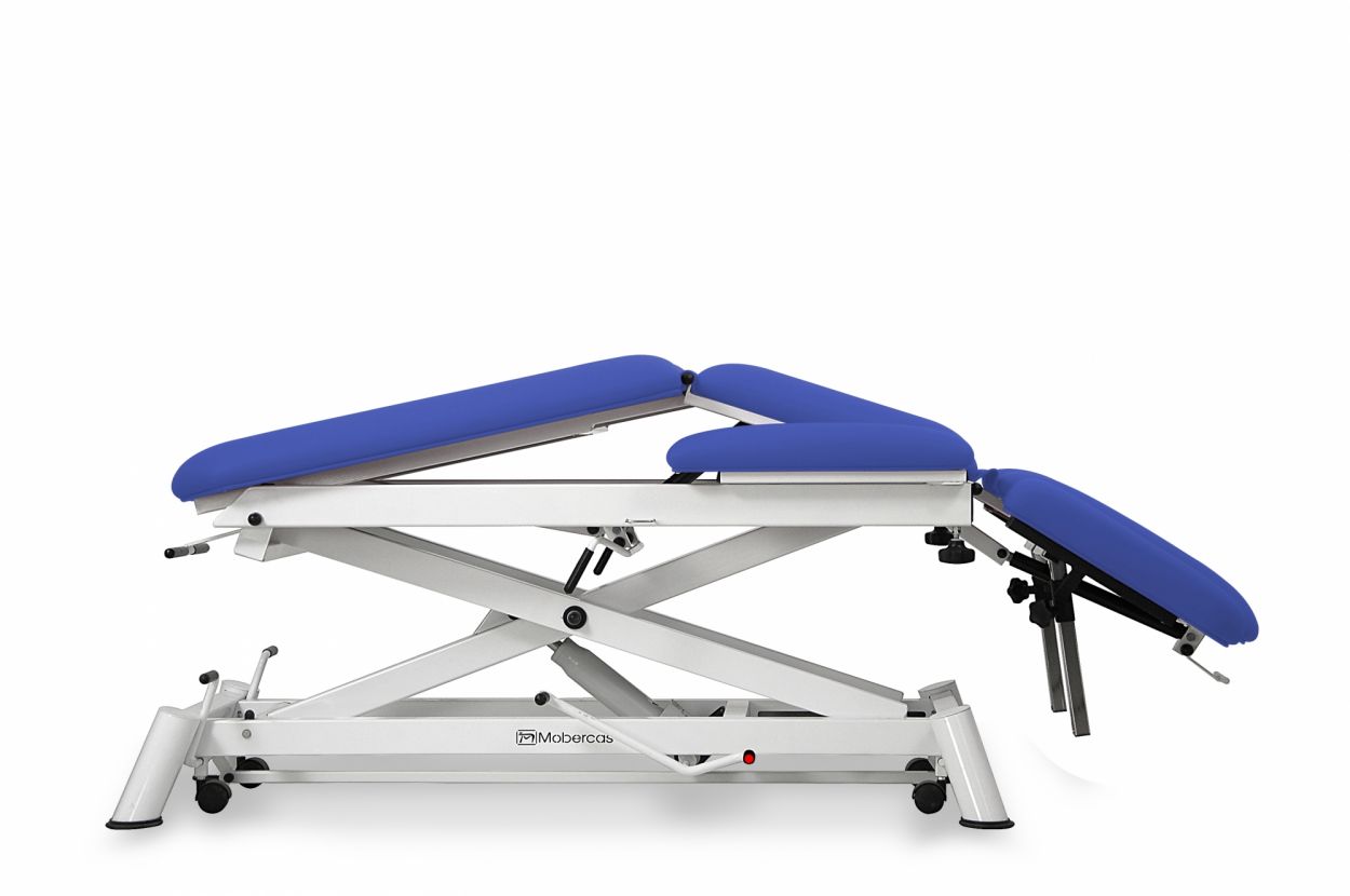 CH-0190-ARPC Hydraulic couch for osteopathy of 9 sections with folding backrest, central fold, vertical elevation and wheels. 1