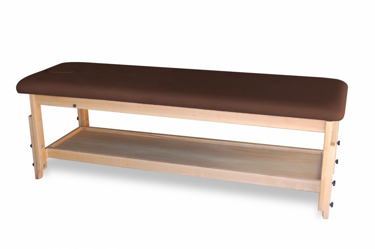 CM-10 Table en bois à hauteur fixe en 1 plan et pieds réglables. 3