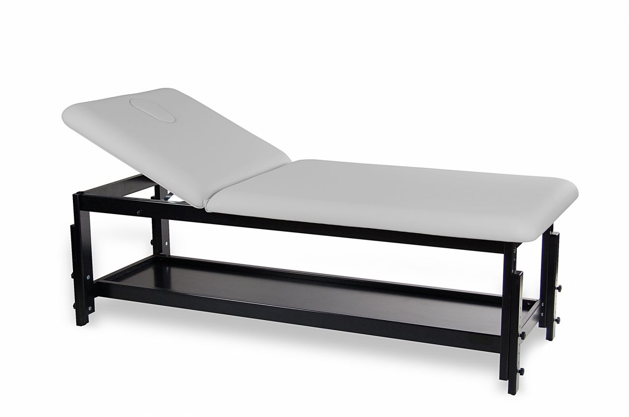 CM-20 Table en bois à hauteur fixe en 2 plans et pieds réglables. 1