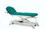 CE-0150-AR Electric couch for osteopathy of 5 sections with folding backrest, vertical elevation and wheels. 3