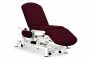CE-2135-BR Electric couch of 3 sections with flat armrests and wheels. 1
