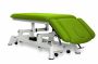 CE-2140-AR Electric couch for osteopathy of 4 sections with folding backrest and wheels. 1