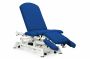 CE-2150-ABRPC Electric couch for osteopathy of 7 sections with folding backrest, central fold and wheels. 1