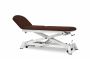 CH-0130-AR Hydraulic couch for osteopathy of 3 sections with folding backrest, vertical elevation and wheels. 2