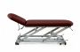 CH-2127-AR Hydraulic economical couch of 2 sections with folding backrest and wheels. 5