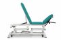 CH-2150-AR Hydraulic couch for osteopathy of 5 sections with folding backrest and wheels. 3