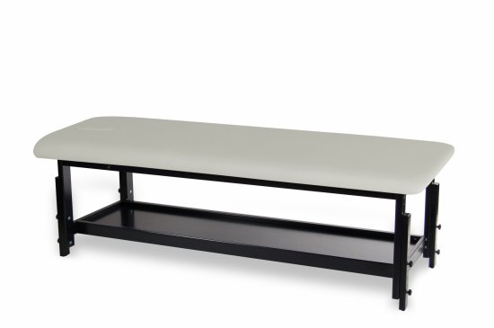 CM-10 Table en bois à hauteur fixe en 1 plan et pieds réglables.